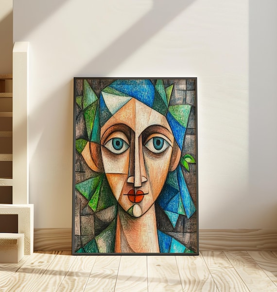 画家『パブロ・ピカソ 』デンマークの現代美術館制作ポスター