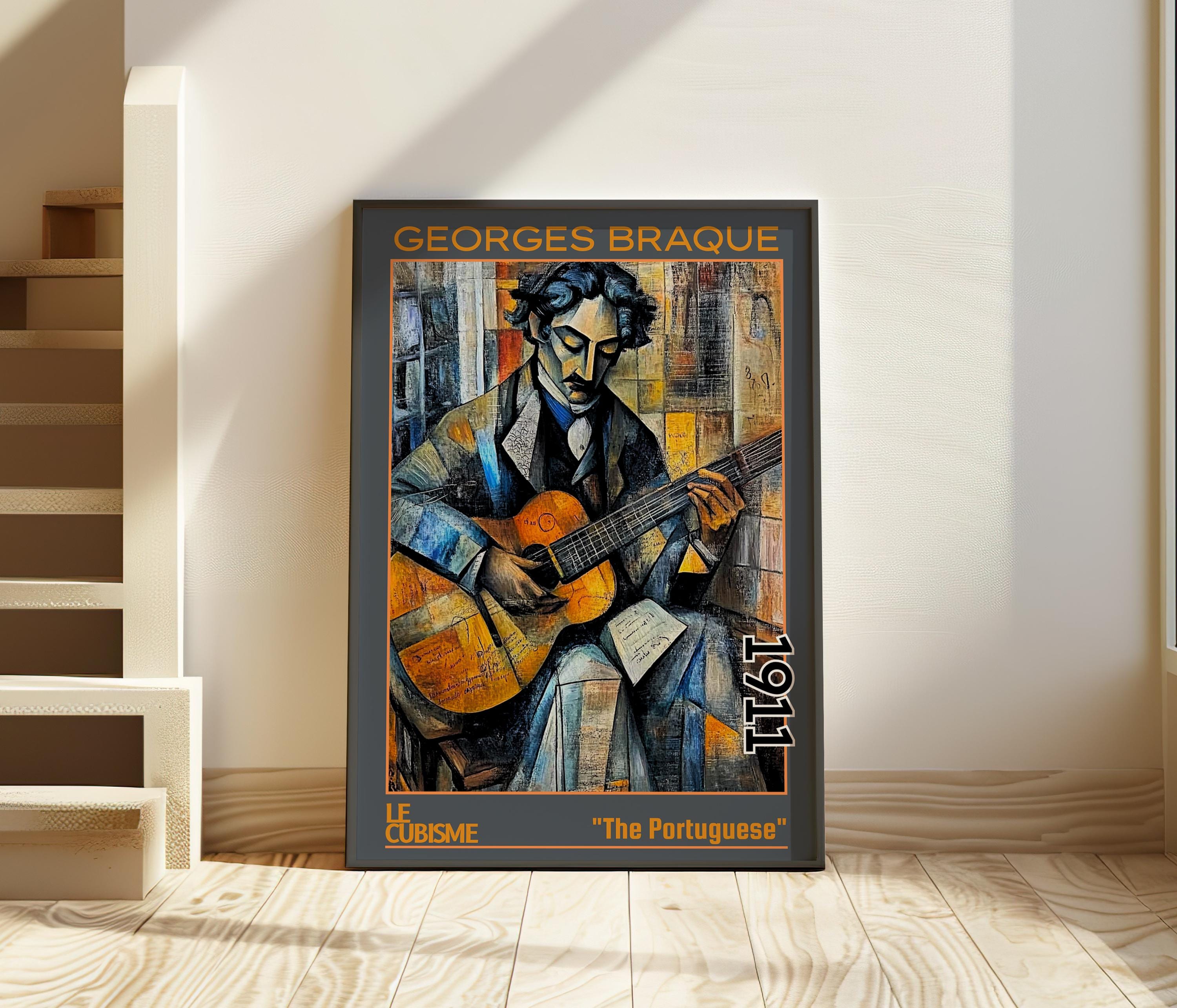 The Portuguese 1911 – Georges Braque Print / Poster– Analytic