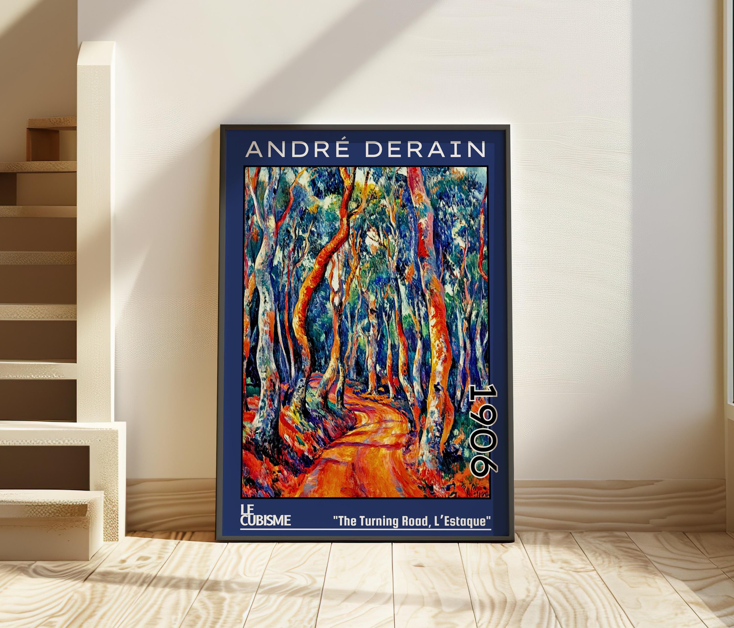 The Turning Road、L'Estaque 1906 – アンドレ・ドランにインスピ