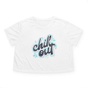 Women&#39;s Flowy Cropped Tee
