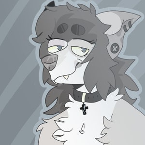 Furry Headshot - Furry Art - Fursona Art - Furry Commissions
