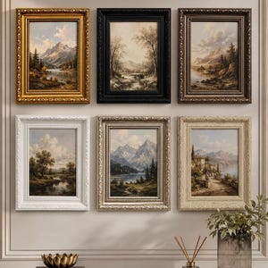 Ornate Shabby Chic picture frames | Photo frames for wall hanging and tabletop | Perfect for Posters, Home Decor Artwork and Jigsaw Puzzles