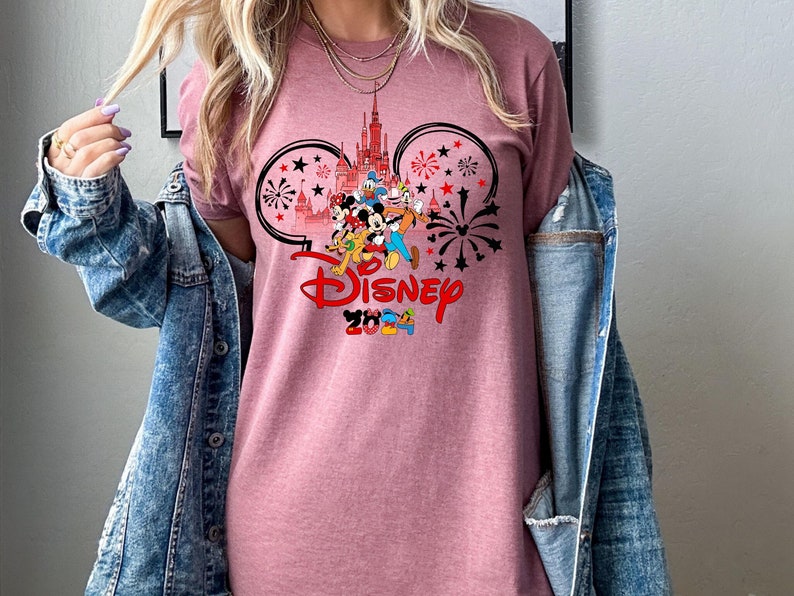 Disney 2024 Shirt, Mickey and Friends Tee, Disneyworld Family Shirt