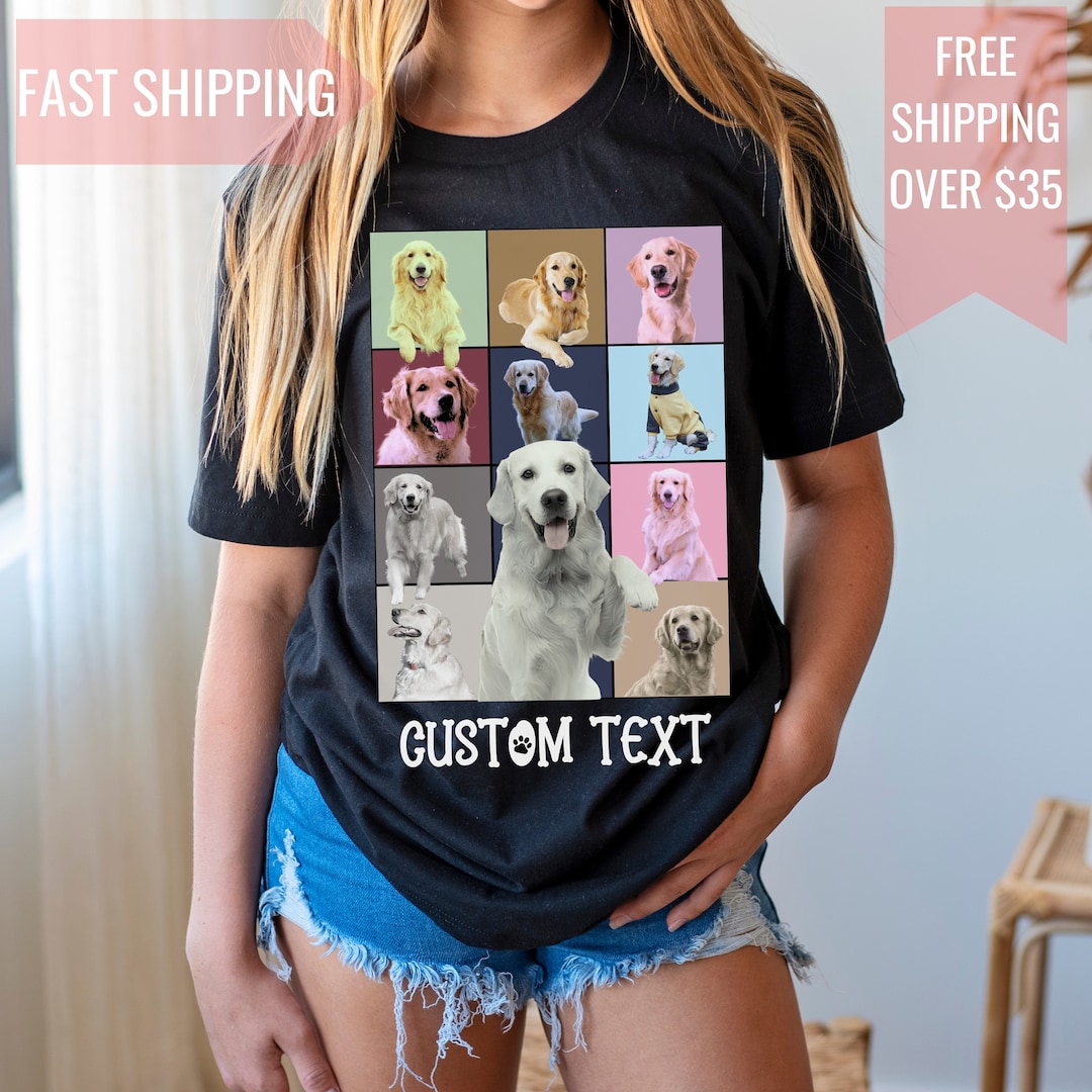 Personalized Pet Portraits on a Shirt or Sweatshirt Custom Dog and Cat