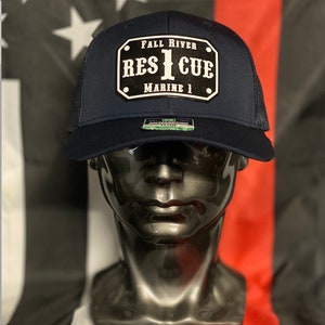 Custom 3-Line Genuine Leather Hat Patch – Personalized Top, Middle, and Bottom Text