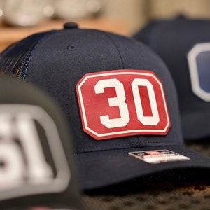 Gorras de cuero genuino para estación de bomberos (solo una línea)
