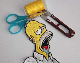 Parche bordado de Homer Simpson