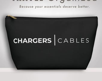 Tech Accessory Organizer Pouch: Travel Cable Storage, Electronics Case
