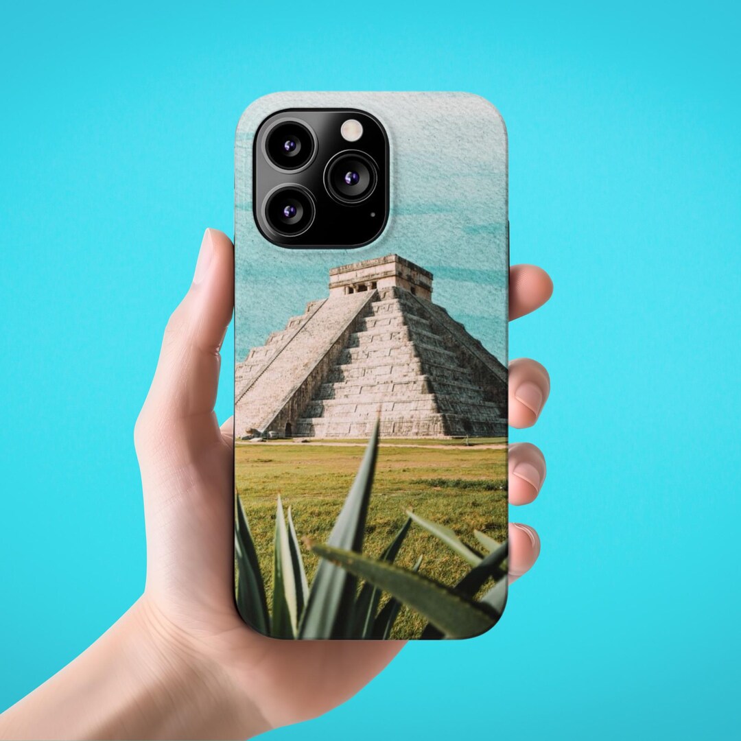 Chichen Itza iPhone Case - Mayan Pyramid Design | Stylish, Durable ...