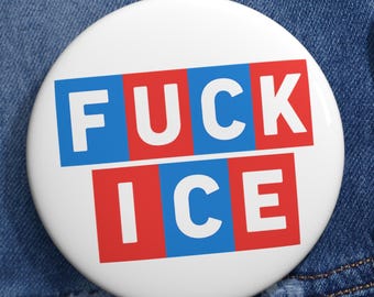 Abolish ICE Protest Pin: Immigrant Rights Activist Button