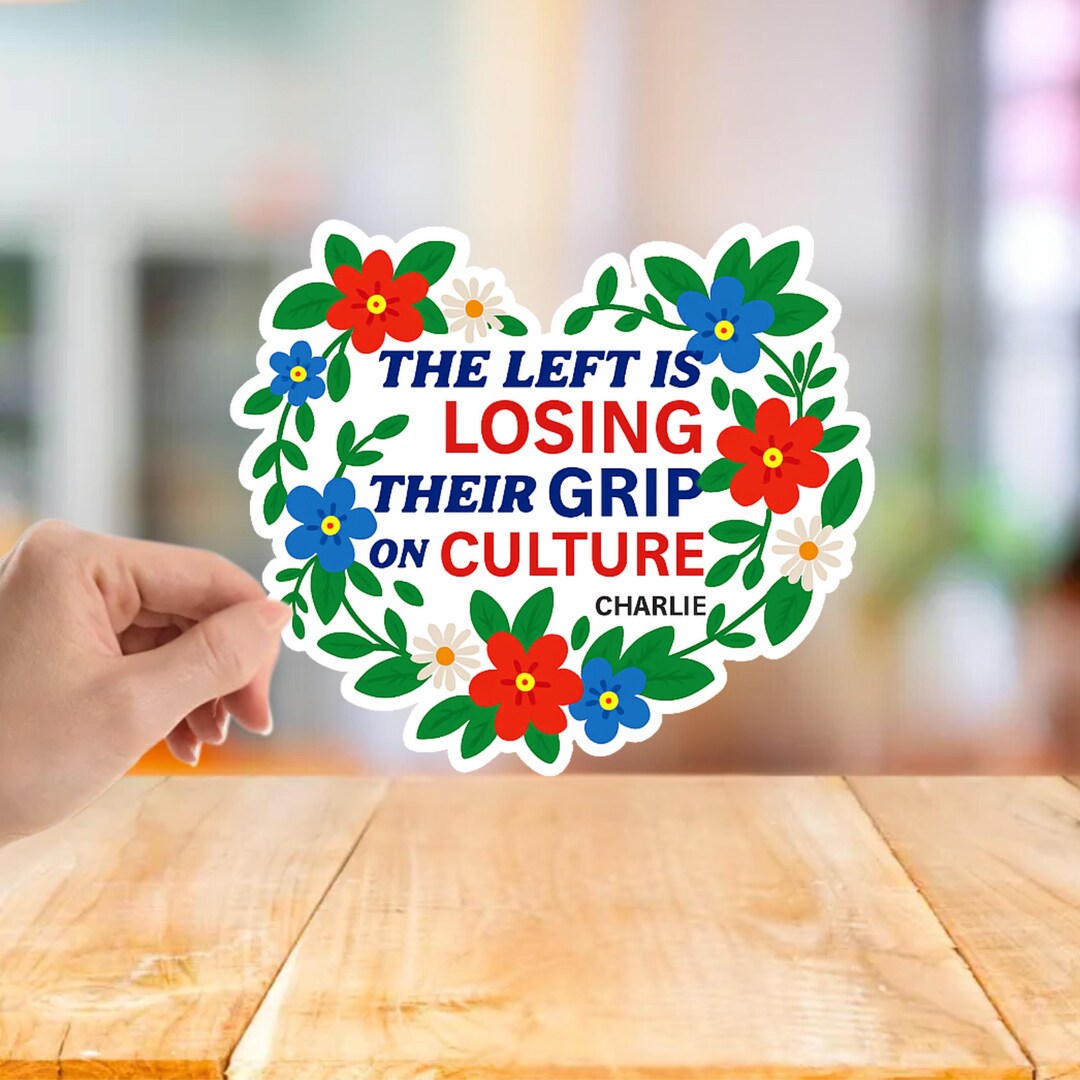 Charlie Kirk Patriotic Sticker Pack | Stickers for Journals, Tech ...