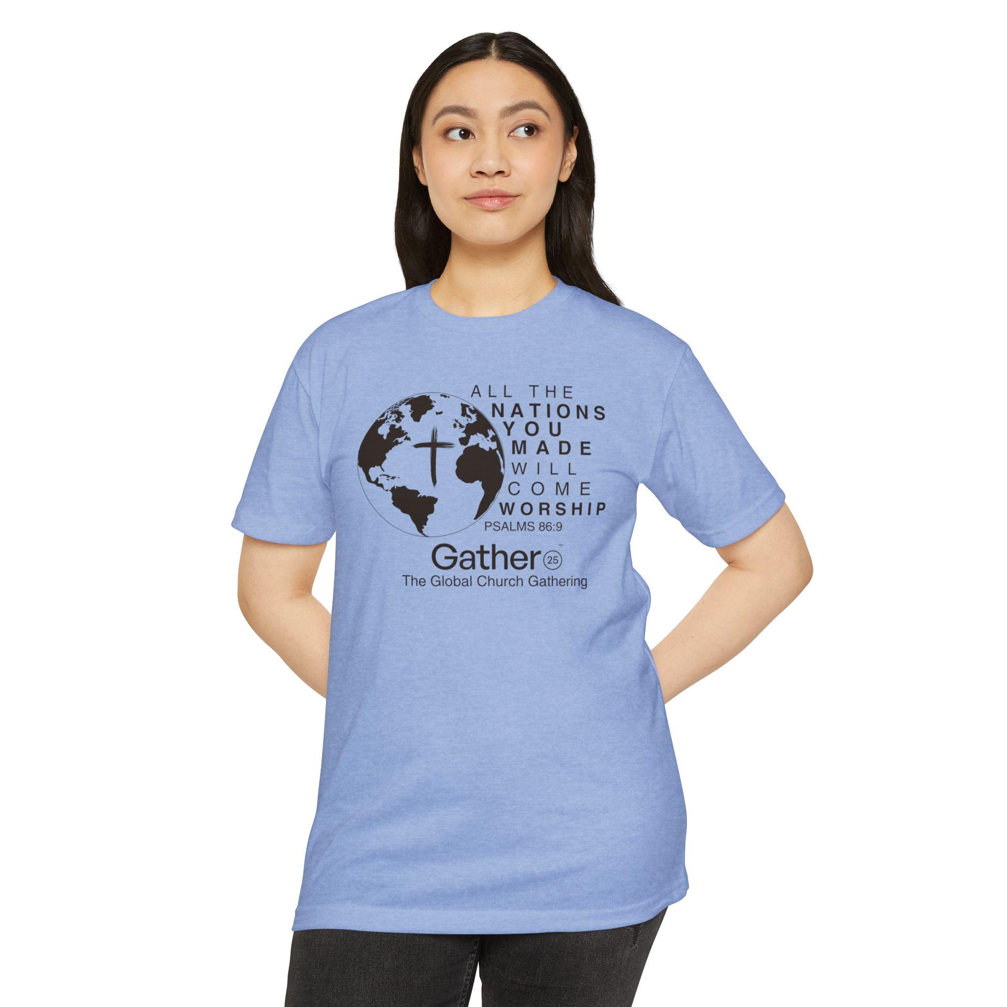 Christian Women T shirt The Earth Shall Be Filled Ladies tee Christian Women T shirt The Earth Shall Be Filled Ladies tee