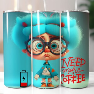COFFEE TUMBLER WRAP - Funny Tumbler Wrap Design, 11oz Mug Wrap, Mug Tumbler Wrap, 11oz Full Mug Template, 20 oz Skinny Tumbler, Wrap Tumbler