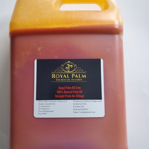 Palm Oil - RSPO Sustainable - 50 lbs - Food Grade - FREE US