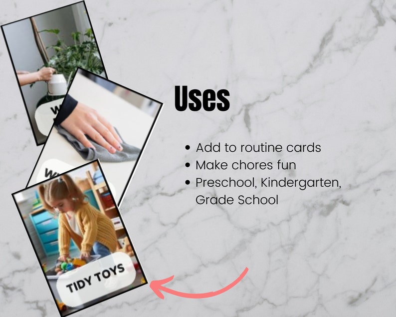 EDITABLE - Classroom Chore Cards - Real Picture Cards - Preschool ...