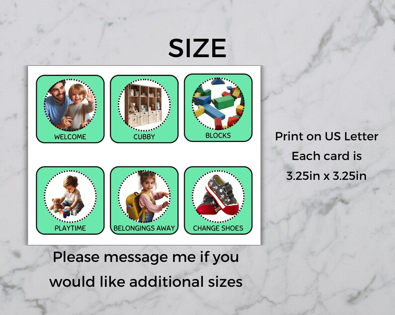Classroom Routine Cards - Daycare / Preschool / Kindergarten ...