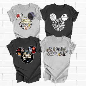 Star Wars Shirt, Disneyworld Star Wars Shirt, Star Wars Mickey Ear Shirt, Mickey Ears Star Wars Shirt, Disney Couple Shirt, Star Wars Shirt