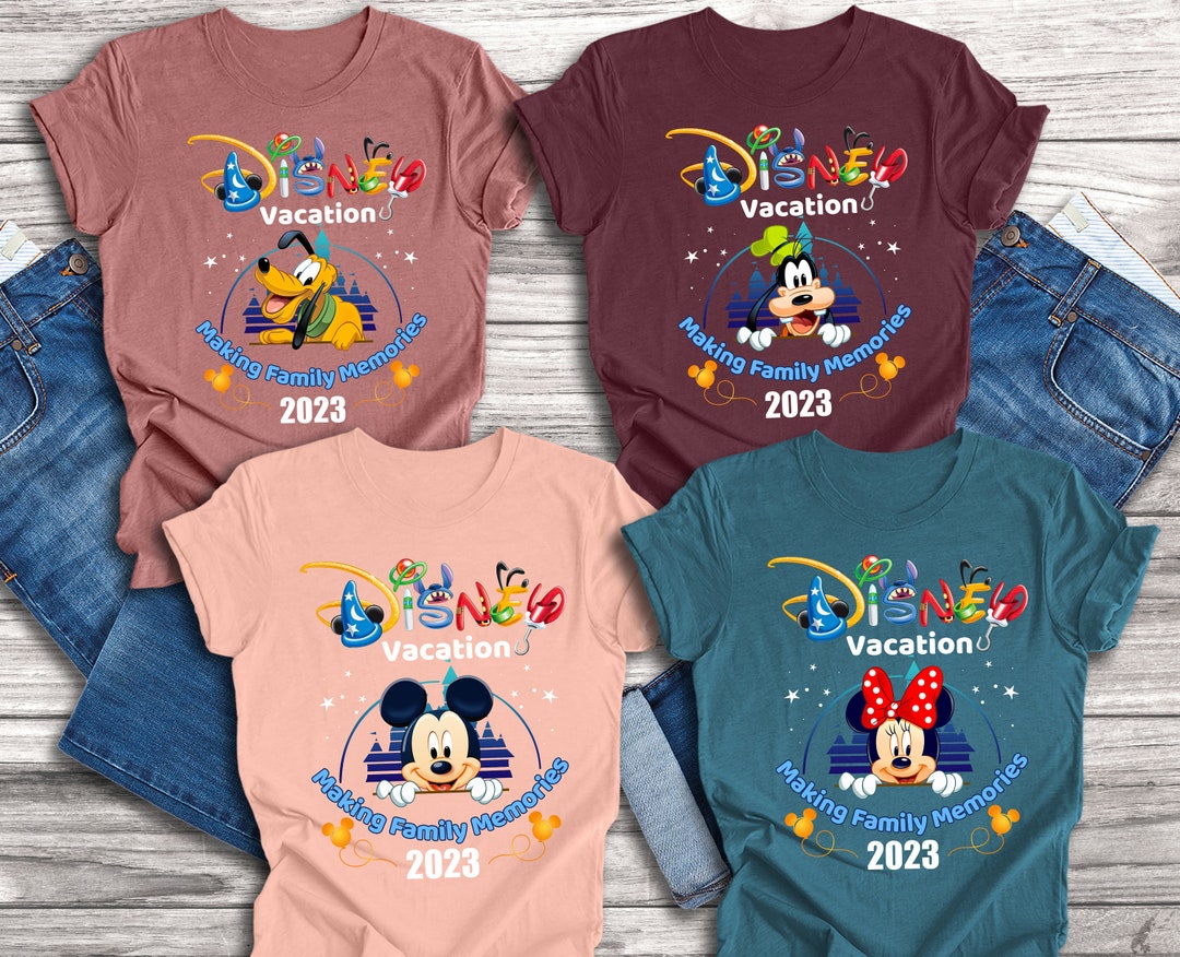 Disney Vacation Shirt, Disney Characters Shirt, Group Matching Shirt