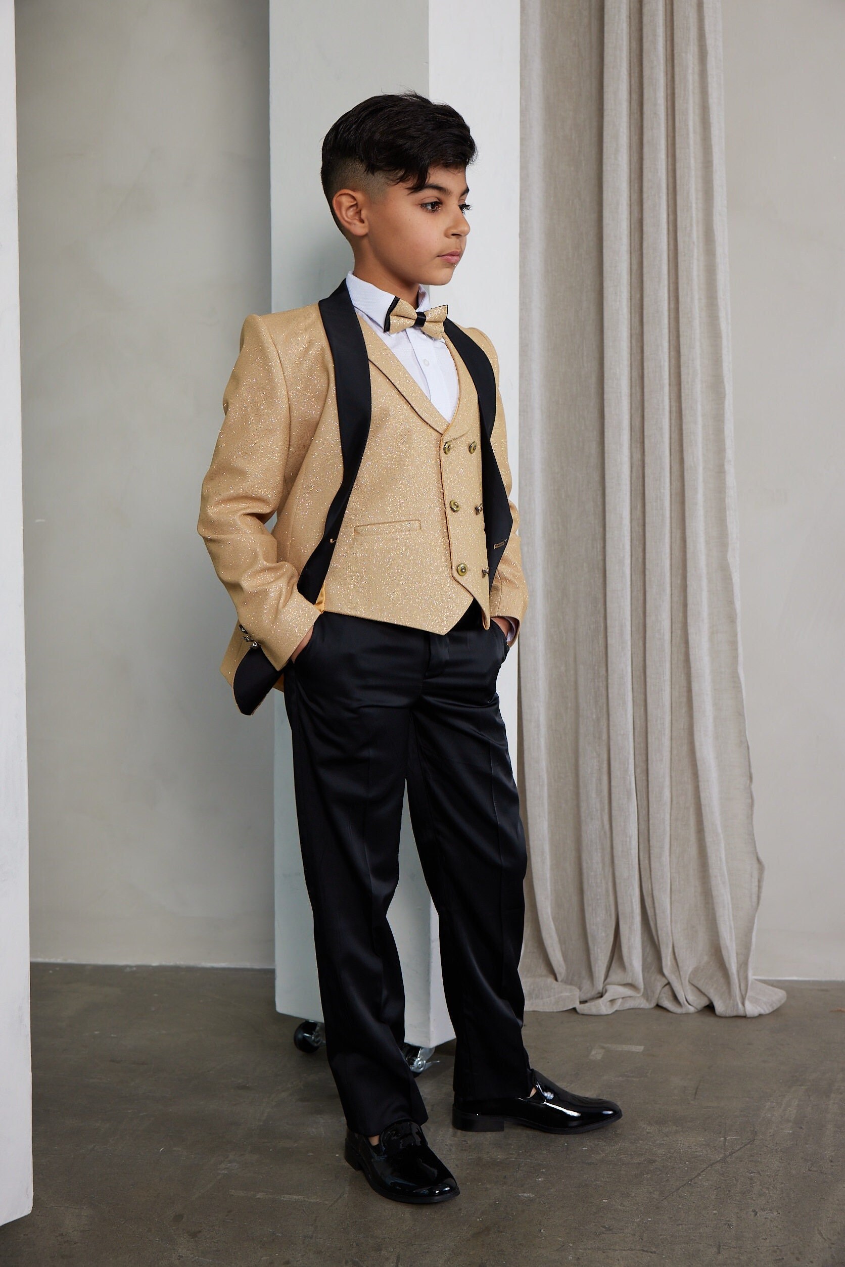 Boys sequin blazer deals