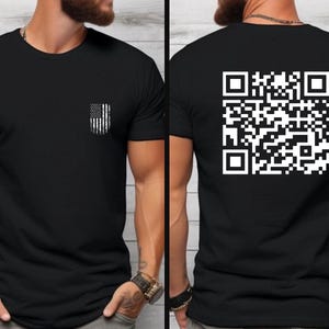 Trump QR Dance Shirt for Trump Lover Gift, QR Code T shirt Viral Trump Dance Shirt Dancing Trump 2024 YMCA Shirt Funny qr President Trump