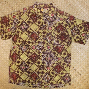 Vintage 1950&#39;s &quot;&quot;Andrade Resort Shop&quot;&quot; Aloha Shirt, hergestellt in Hawaii von Kahala.&quot;