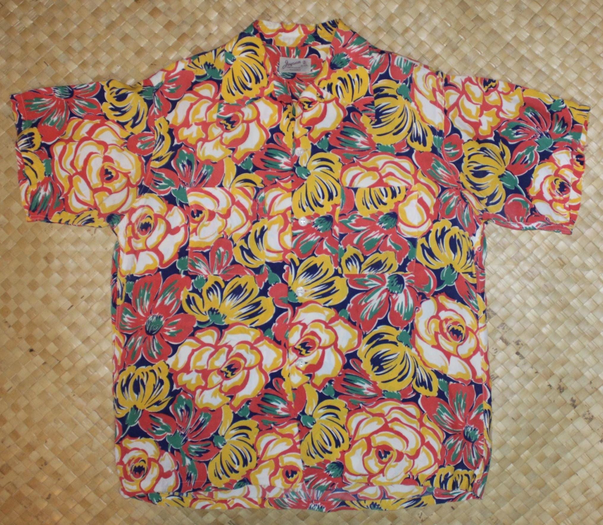 珍品　50’s Jayson Hawaiian Shirt Rare Vintage 1950's 