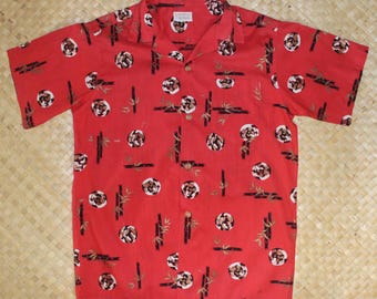 Vintage 1950's Surfriders Hawaiian Shirt Labeled Size L Aloha - Etsy