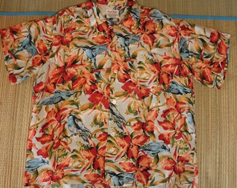 トップス 50s evelyn Margolis Hawaiian shirt Original 1950's-60's Evelyn Margolis Hawaiian Aloha Shirt