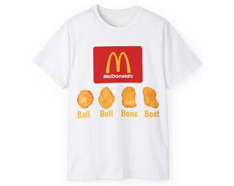 McDonald's tshirt, Retro McDonald's tshirt, McNugget shirt, Funny shirt, Hoodie for him, Cute shirt, Y2k style shirt, cute tee, graphic tee