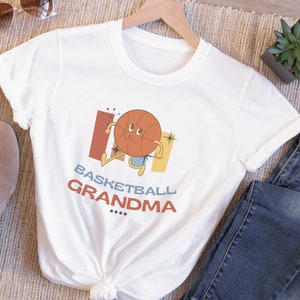 Basketball Grandma  tshirt, Basketball grandma Shirt, Sport Mom Tee, Basketball Lover, Game Day, Basketball Season Shirt, Basketball Shirt