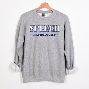 SLP shirt Speech Sweatshirt, Speech Language Therapy Shirt, SLP Shirt, Gift For SLP, Language Pathology Shirt, Vintage style sweater, Cute