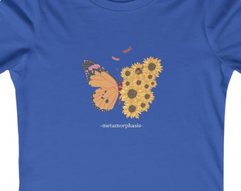 Camiseta de metamorfosis de mariposa I Inspiración I Transformación I Camiseta de crecimiento personal I Mística I Sabiduría I Naturaleza