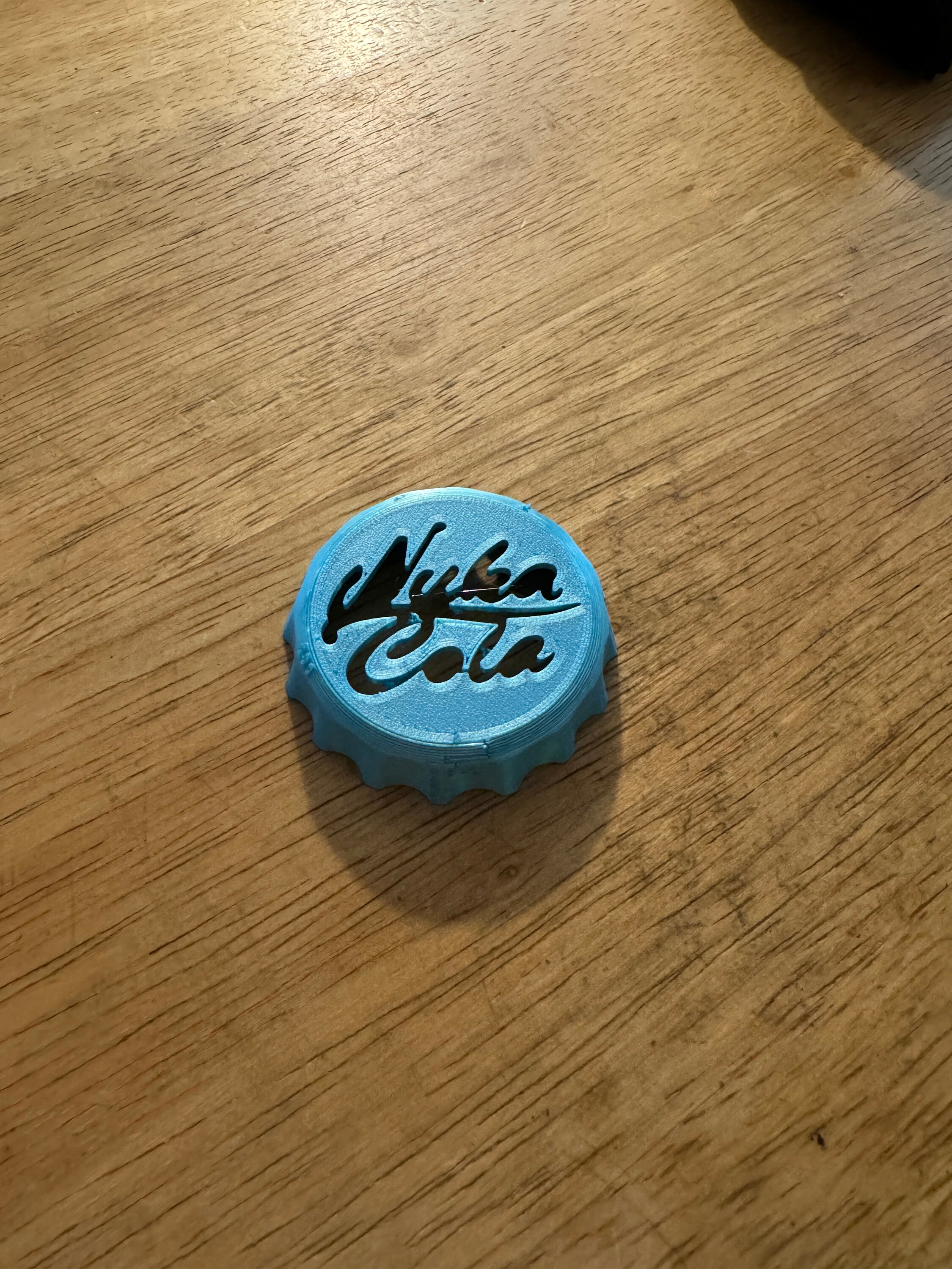 Fallout Inspired Nuka-cola Bottle Cap Keychain - Etsy