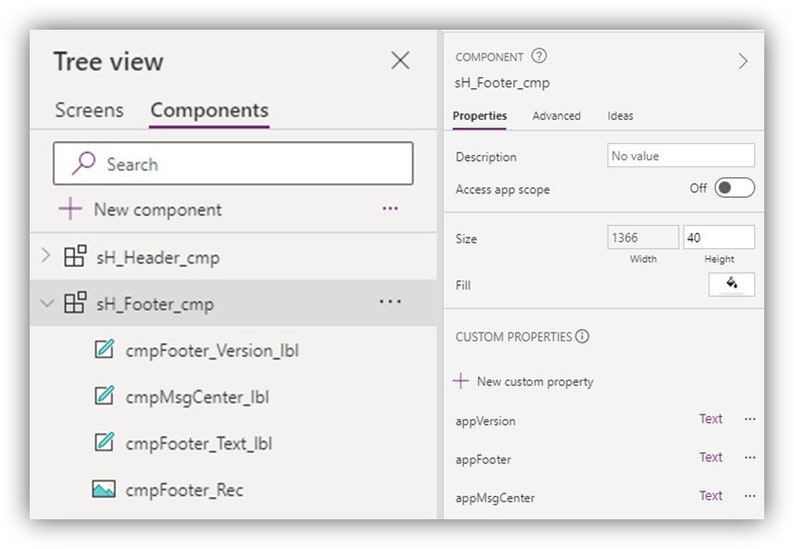 Small Coffee for Reusable Powerapps Header & Footer Components - Etsy