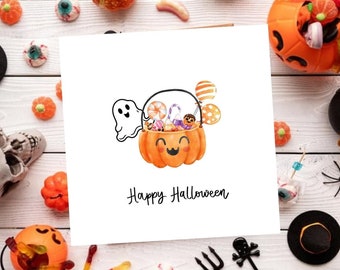 Happy Halloween Card PRINTABLE