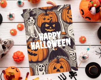 Happy Halloween Card PRINTABLE