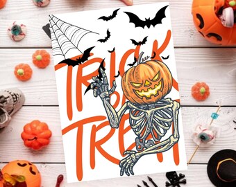 Happy Halloween Card Printable