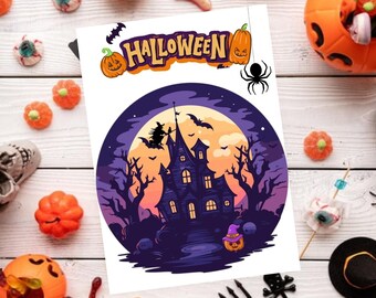 Happy Halloween Card PRINTABLE