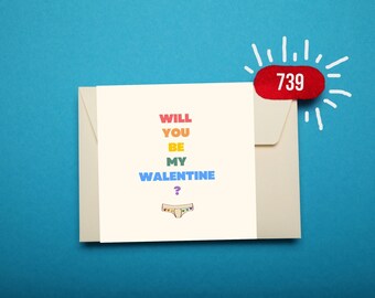 LGBTQ Happy Valentine's Day Card, Gay Happy Valentine's Day Printable Card,Lesbian Valentine's Day Card, Gay Valentine's Day Card,