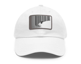 Dad Hat con Parche de Cuero (Rectángulo)