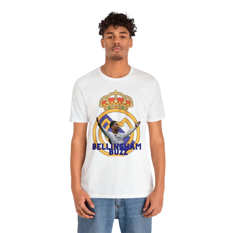 Bellingham Real Madrid Official Jude Bellingham T-shirt for Real Fans ...