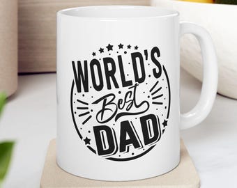 Keramische mok Dad Ever – Vaderdagcadeau