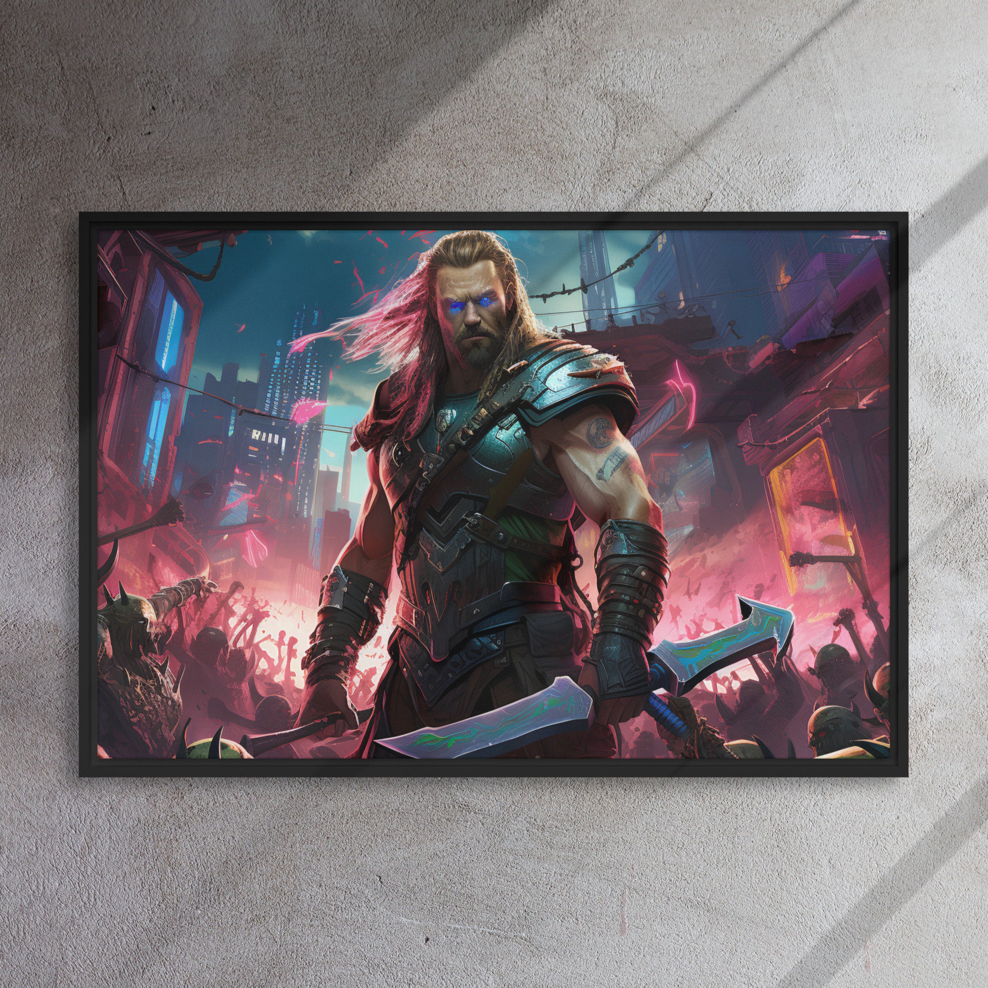 God Of War Ragnarok Ilustrated Combat Thor and Kratos comic style Art  Board Print for Sale by BlackThunder Store