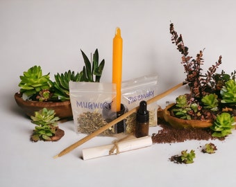 Kit de velas de hechizos de poder y confianza en uno mismo