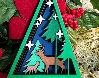 Deer or Bear 3D Ornament/Wall Hanging