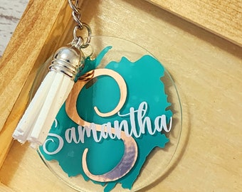 Llavero acrílico personalizado