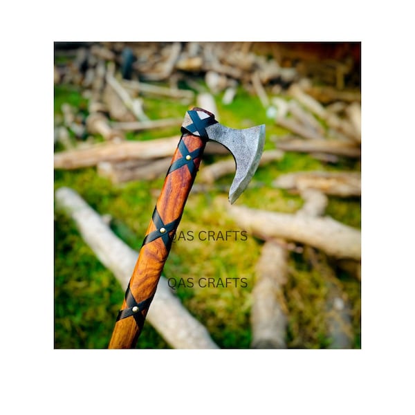 Ragnar Viking Axe, Beautiful Axe , Hand forged Axe , Ragnar axe , valentine's day Gift . Birthday gift, Gift for him