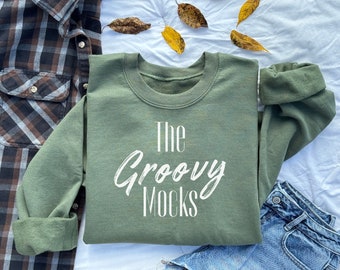 Gildan 18000 Mockup Military Green Flat Lay Autumn Mockup Sweatshirt Fall Halloween Sweatshirt Mockup Green Folded Sweatshirt Mockup Fall