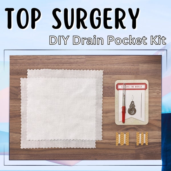 Mastectomy Shirt With Drain Pockets Etsy