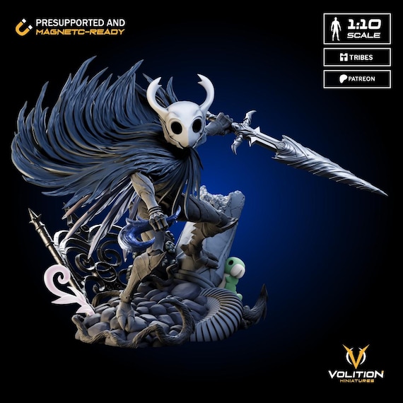 Knight From Hollow Knight | 1:10 Statue |highly Detailed